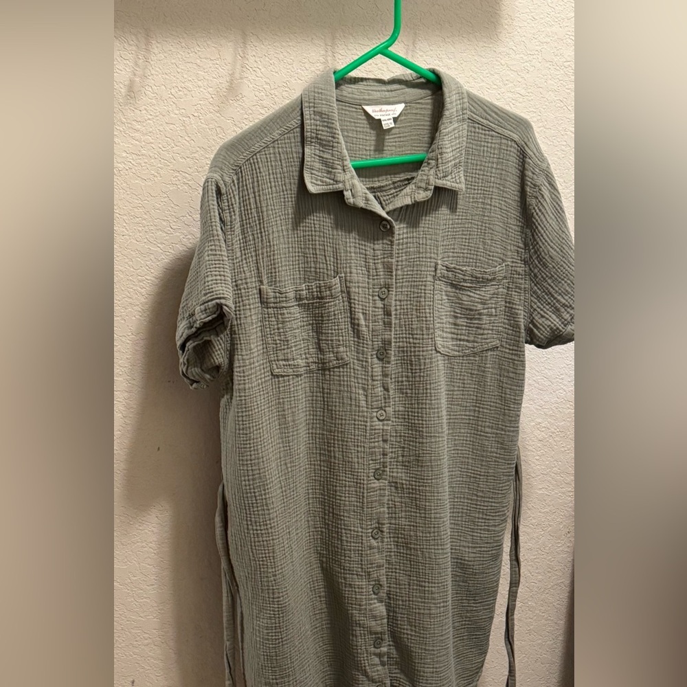 Women’s dress, cotton muslin